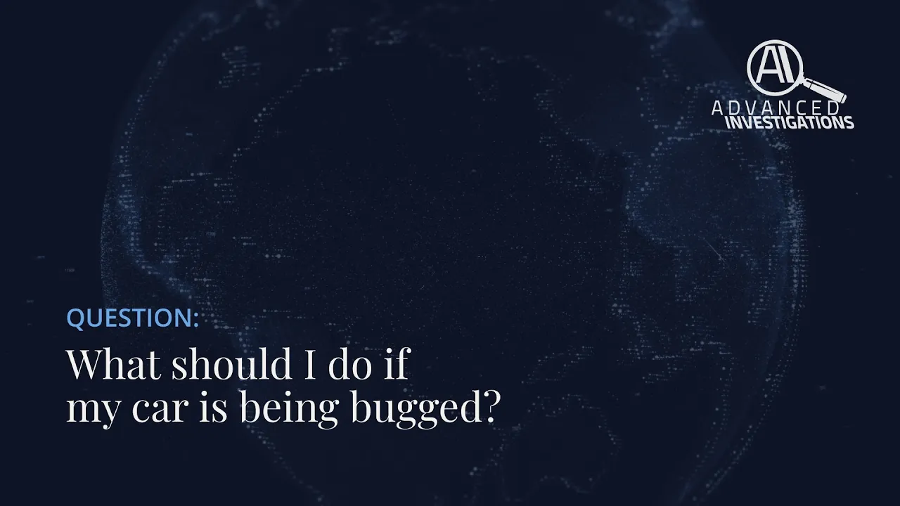 What should I do if my car is being bugged? Image