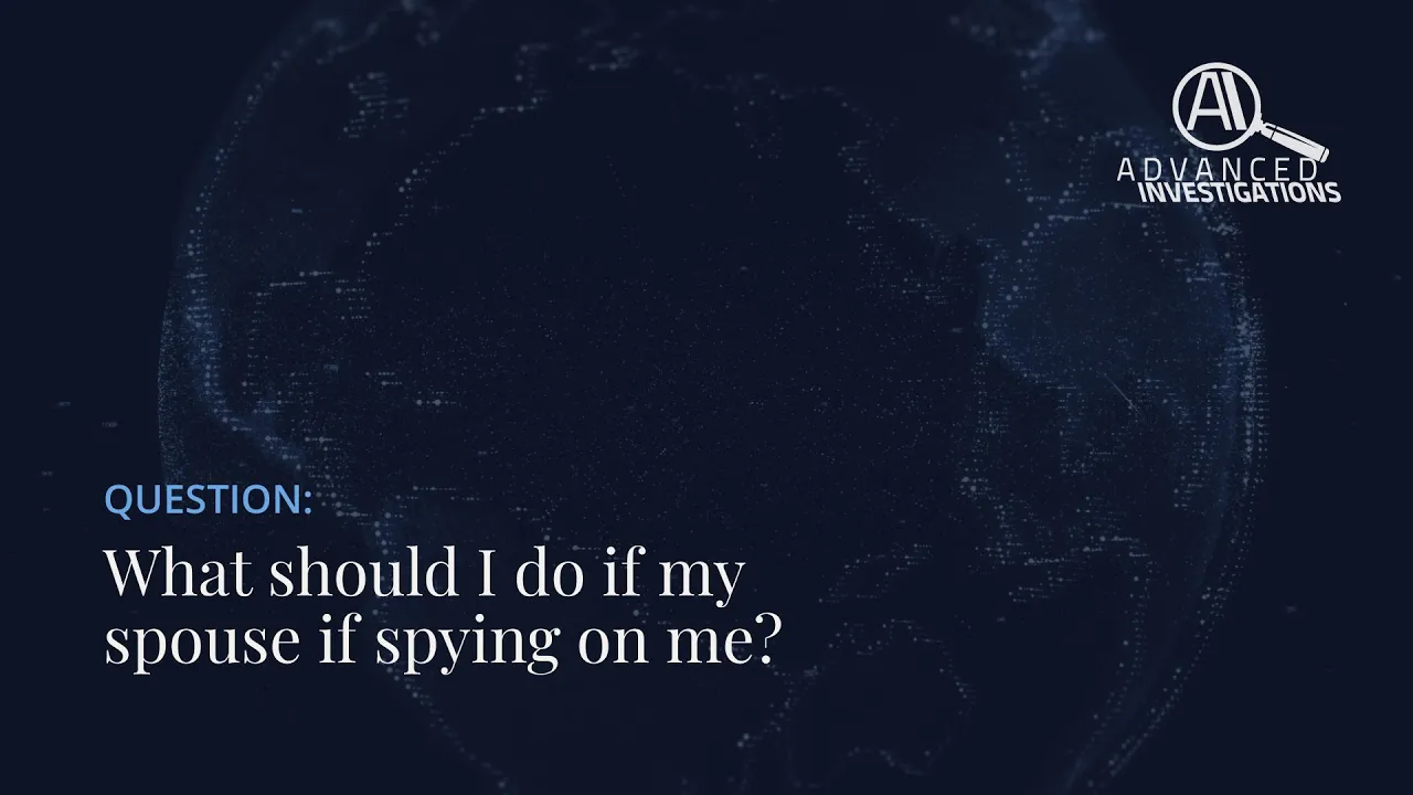 What should I do if my spouse if spying on me? Image